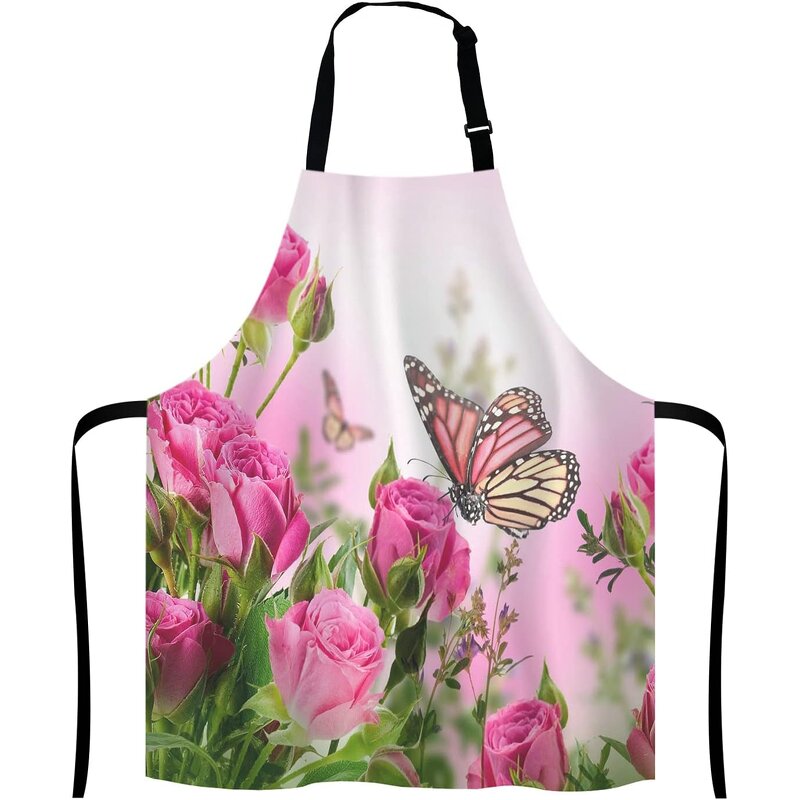 Kitchen Aprons - Customizable Printed Waterproof for Women