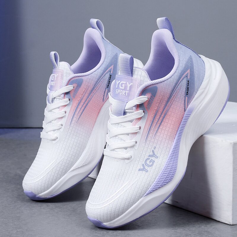 Sport Shoes - Custom Breathable Mesh Air Sole for Running