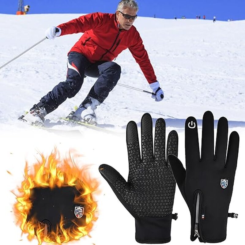 Winter Gloves - Custom Logo Touch Screen for Outdoor Sports