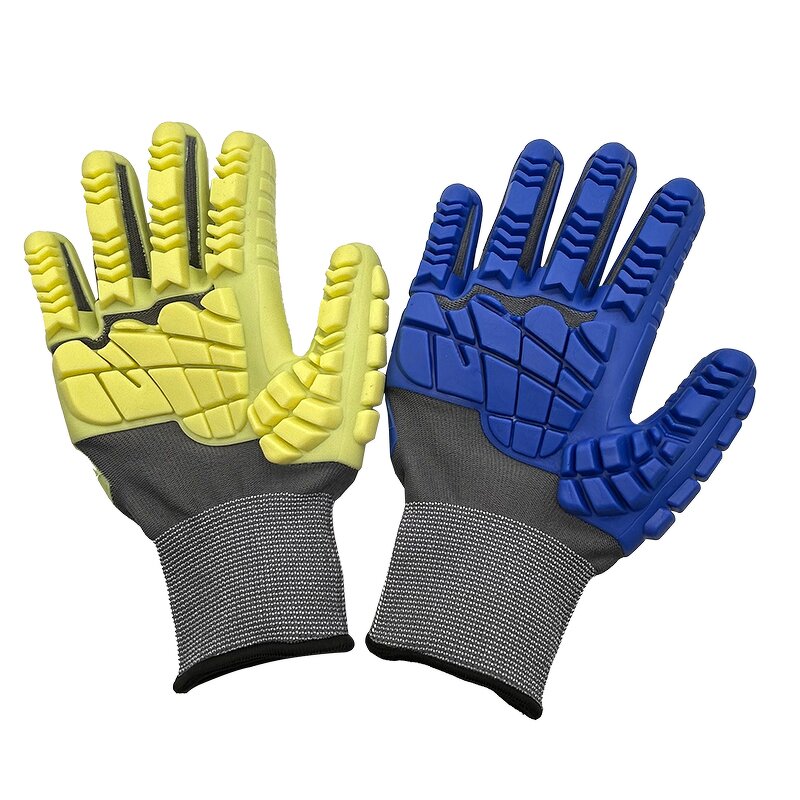 TPE Gloves - Professional Shock-proof Impact Resistant for Work