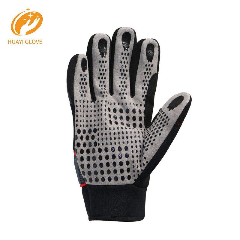 Mechanic Gloves - Multipurpose Silicone Printed Synthetic Leather