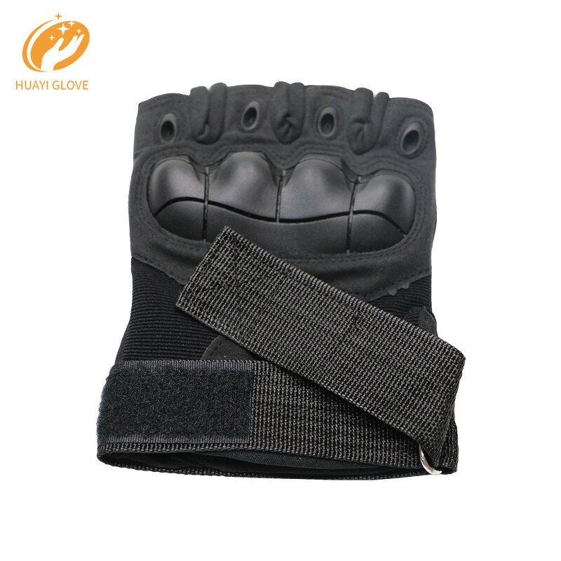 Cycling Gloves - Rubber Knuckle Half Finger for Outdoor