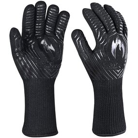 Oven Glove - EN407 Certified Extreme Heat Resistant for BBQ