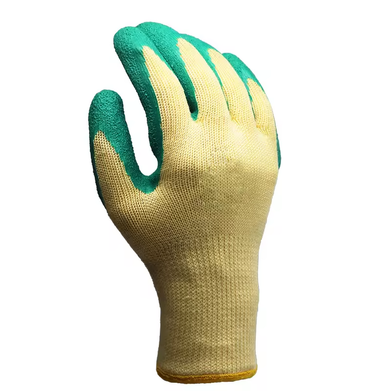 Safety Gloves - Latex Crinkle Coated EN388 for Construction