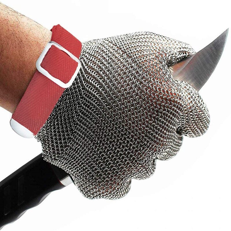 Chainmail Gloves - Stainless Steel for Oyster Shucking & Kitchen