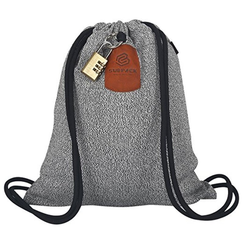 Anti-theft Bag - Fabric Shoulder Level 5 Cut Resistant with Lock