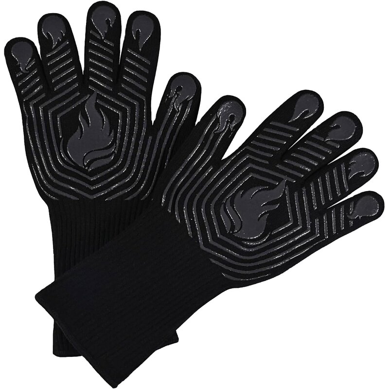 BBQ Gloves - Custom Logo Heat Resistant for Grill & Oven