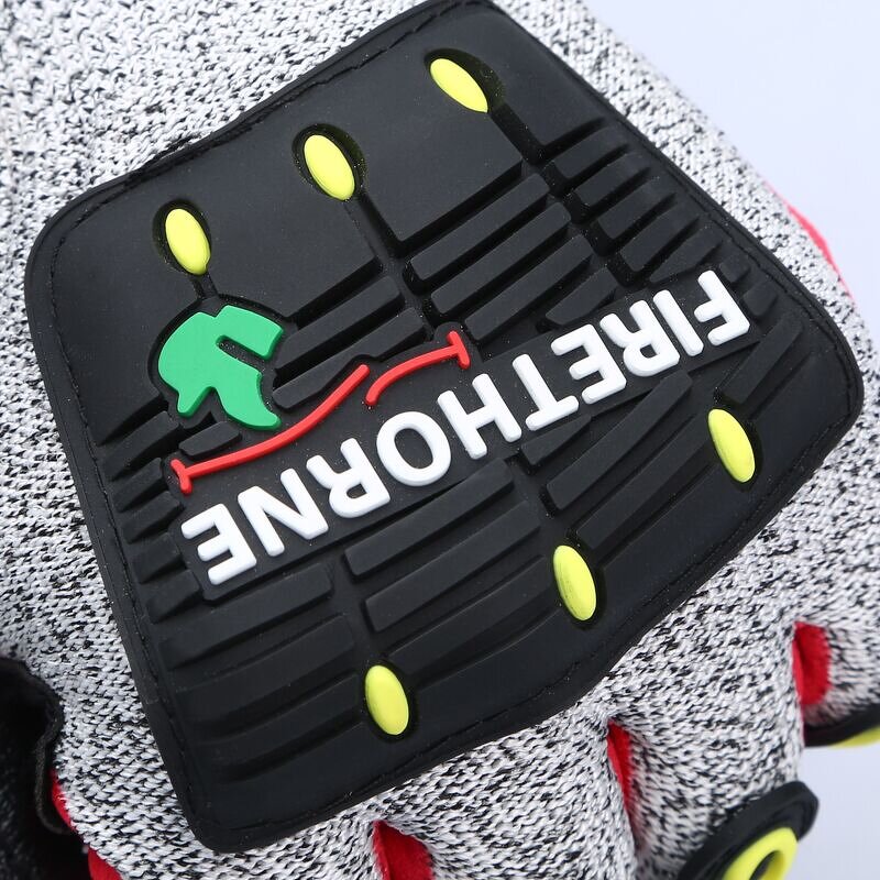 Impact Resistant Gloves - Custom TPR for Oilfield Protection