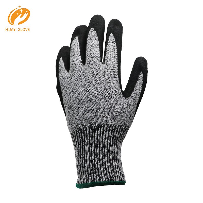 Cut Resistant Gloves - CE EN388 4343D Level 5 13G HPPE