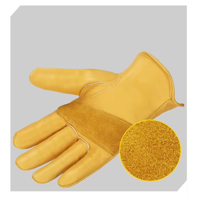 Welding Gloves - Wholesale Red Heat Resistant Long for Welder