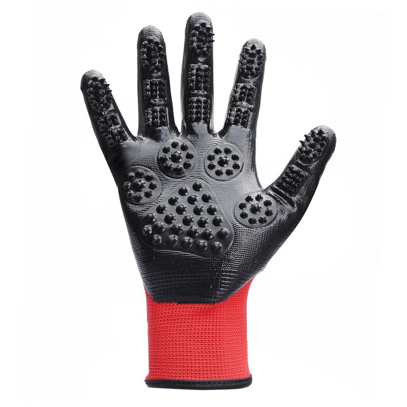 Pet Grooming Gloves - Horse Deshedding Brush Hair Remover