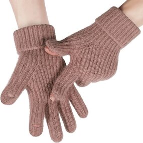 Winter Gloves - Women Touch Screen Warm with Thumb Hole