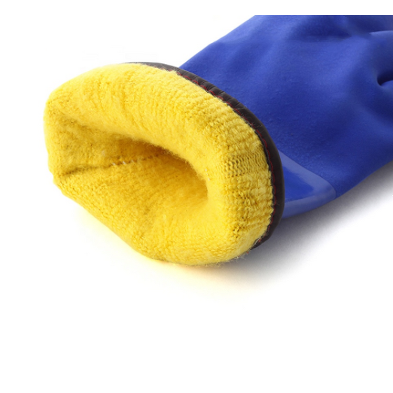 PVC Gloves - Coated Industrial Chemical Resistant Heavy Duty