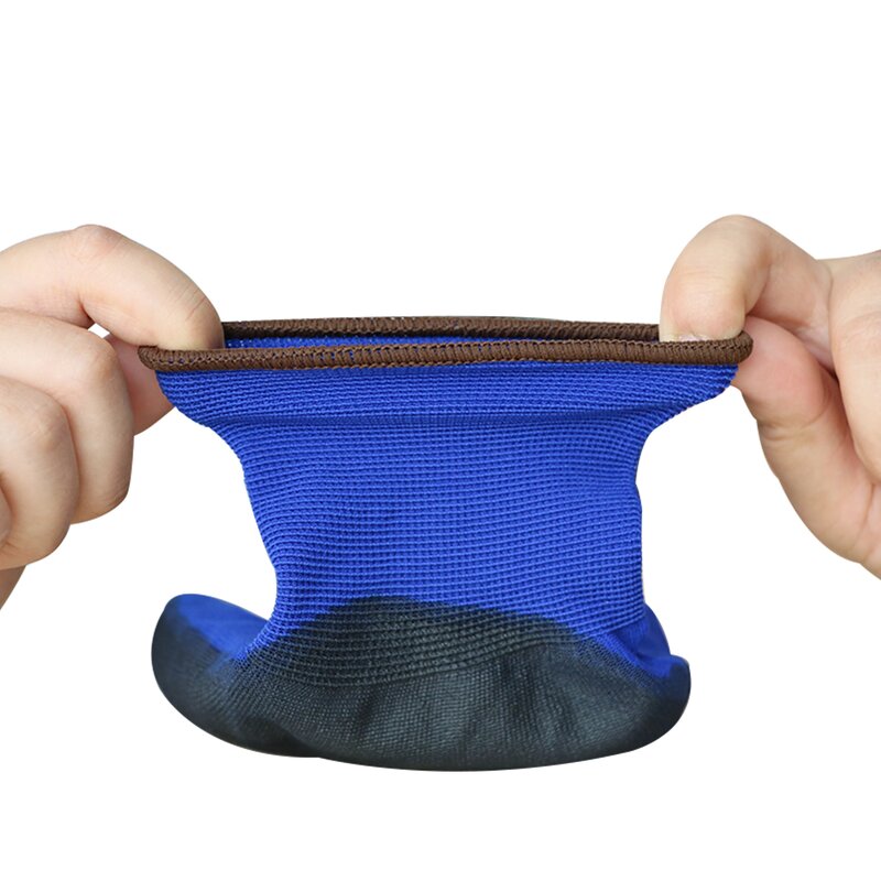 Work Gloves - 18G Polyester PU Coated for Automotive Industry