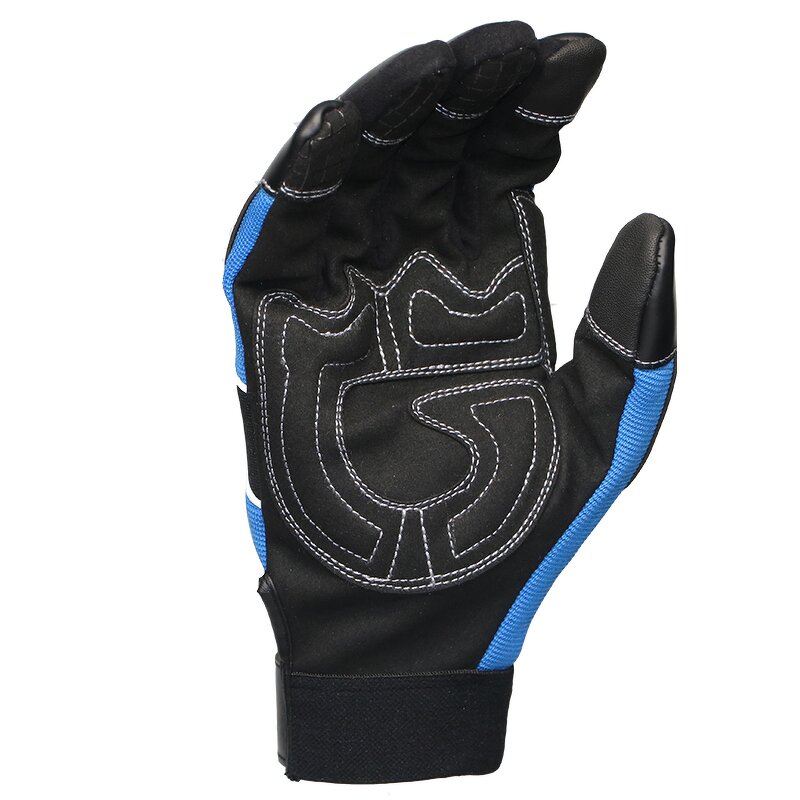 Work Gloves - Synthetic Leather Palm Vibration Resistant for Auto