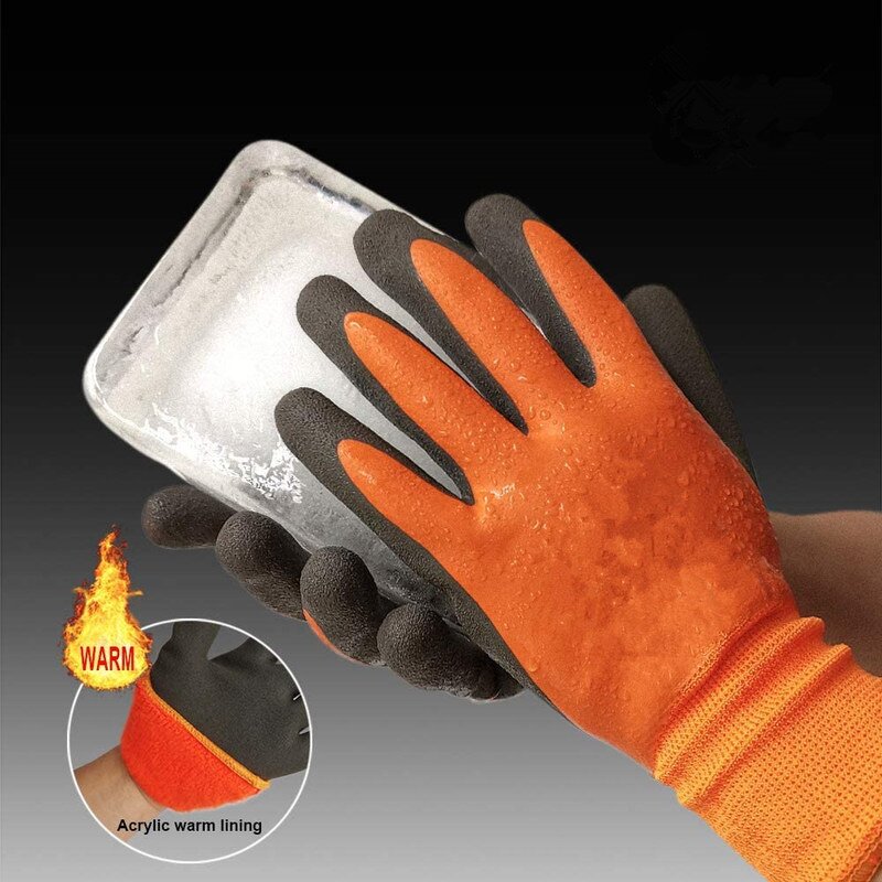 Winter Gloves - Bulk Water Proof Thermal Latex for Men