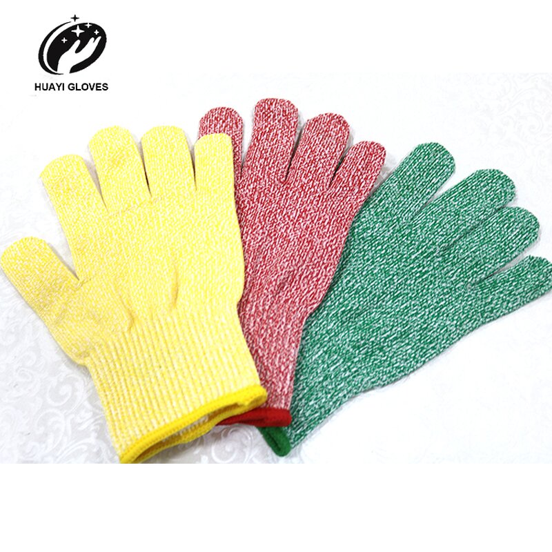 Cut Resistant Gloves - Level 5 Food Grade HPPE for Kitchen Safety