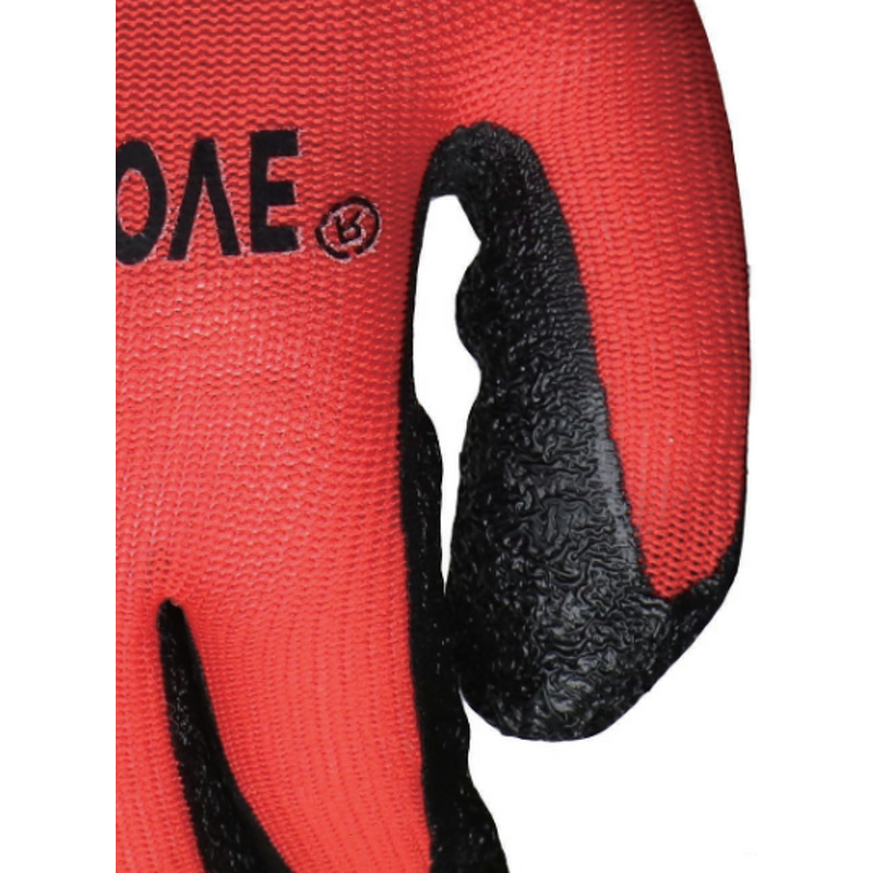 Work Gloves - CE Latex Wrinkled Good Grip for Construction