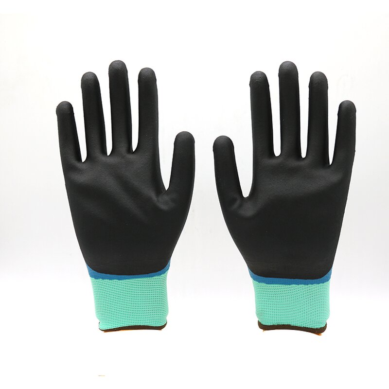 Nitrile Gloves - Sandy Foam Coated for Automotive Assembly