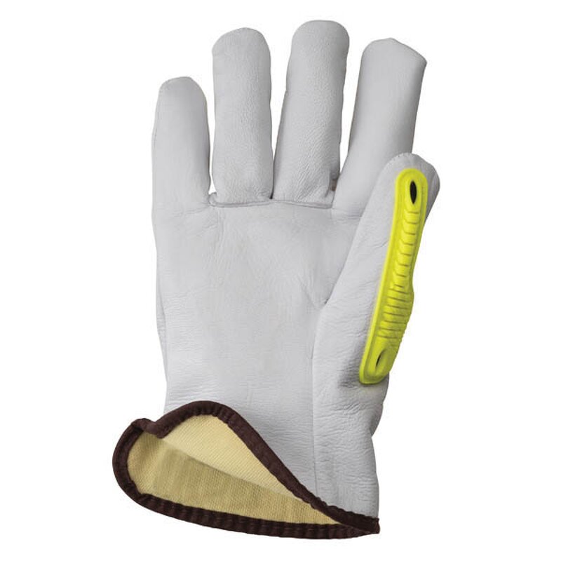 Work Gloves - Goatskin Leather TPR Impact with Cut Liner