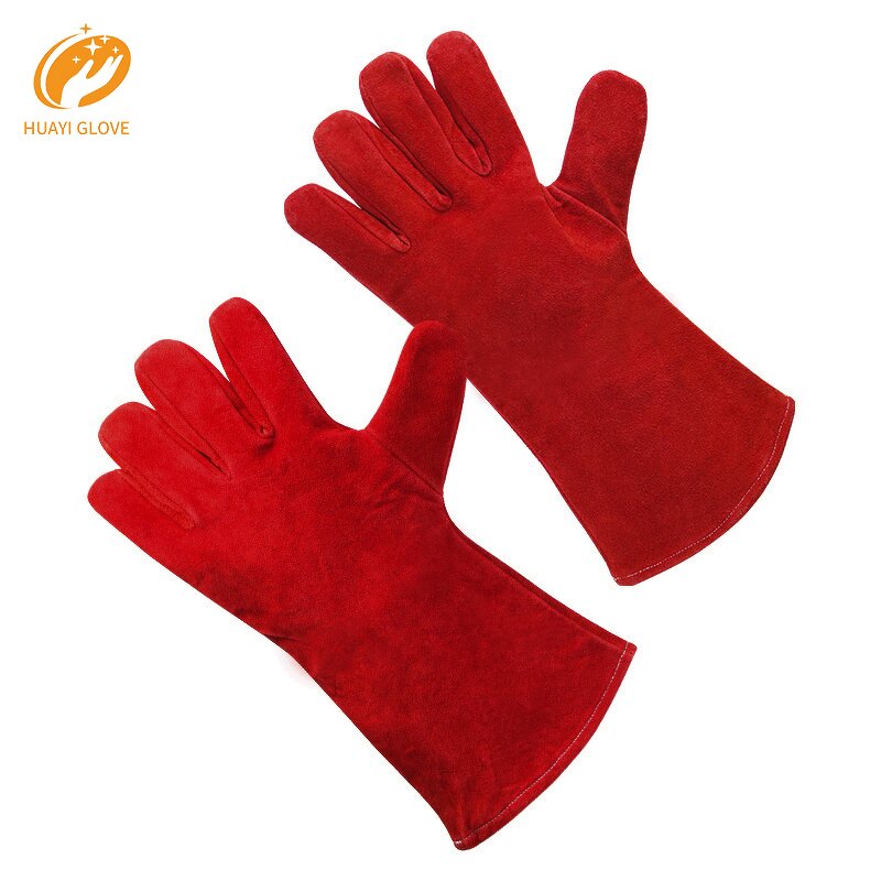 Welding Gloves - Heavy Duty Goatskin Aramid Lining Anti Cut
