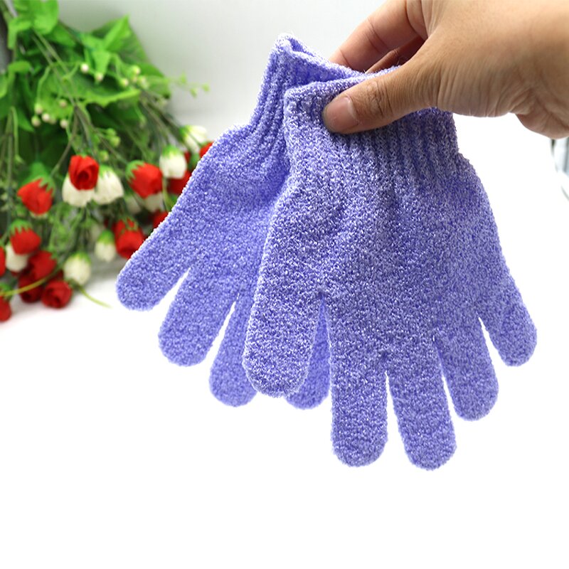 Bath Gloves - Natural Bamboo Charcoal for Shower & Spa