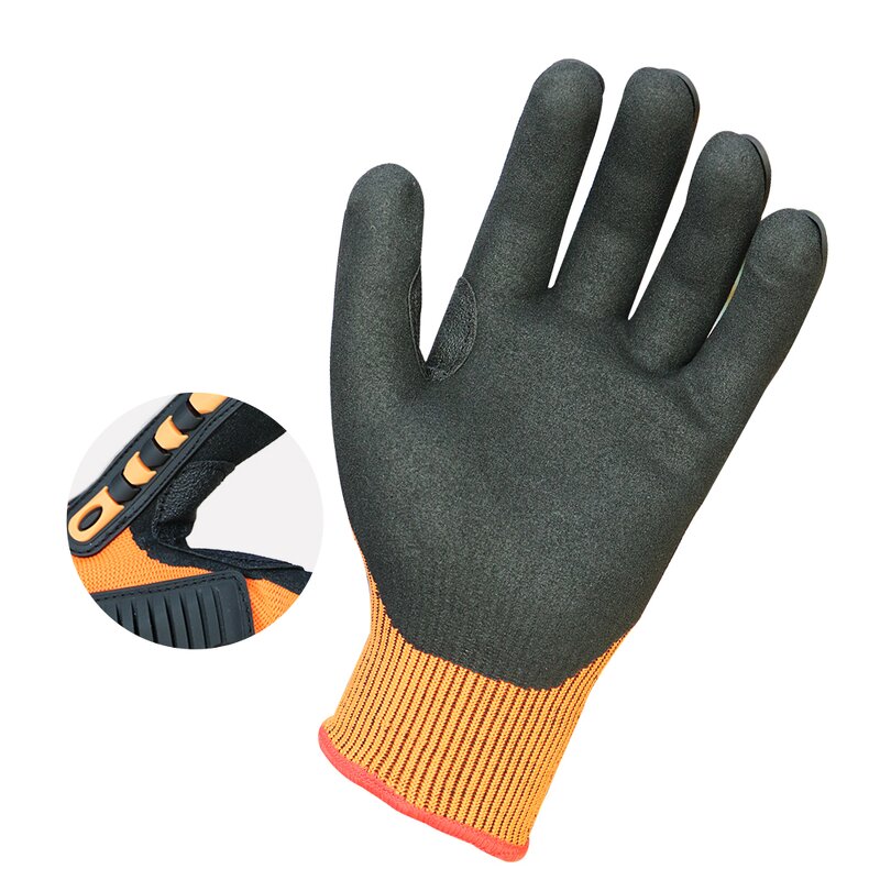 Safety Gloves - TPR Anti-Collision Anti-Slip Anti-Cut