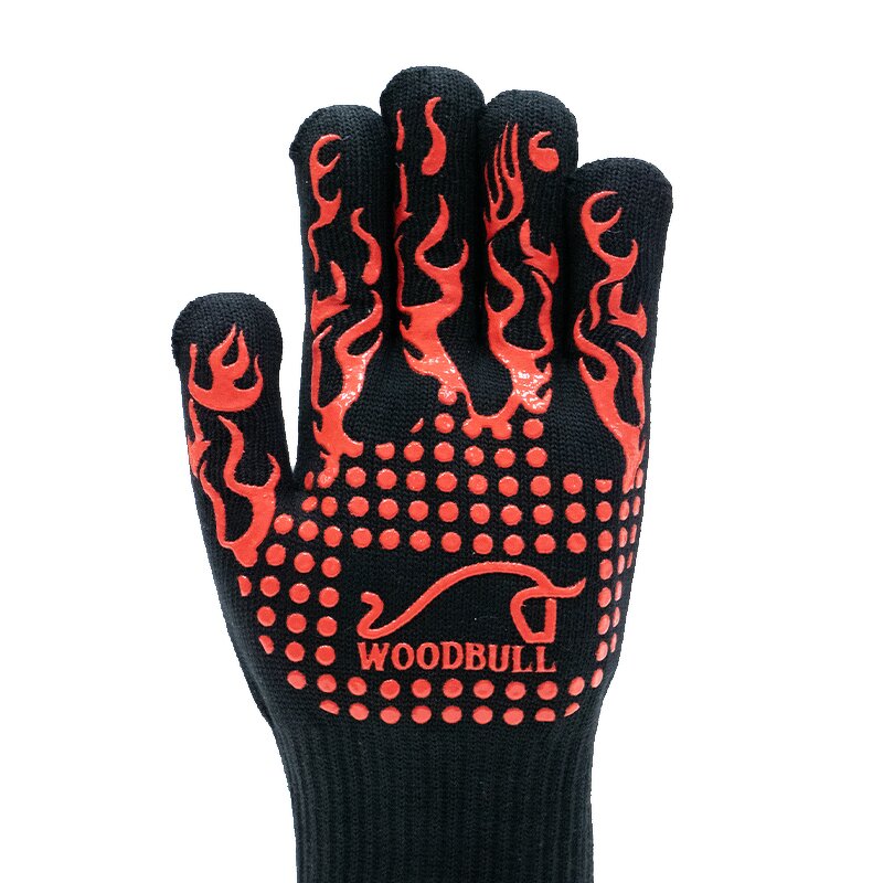 Grilling Gloves - Heat Resistant Silicone Grip for BBQ & Baking