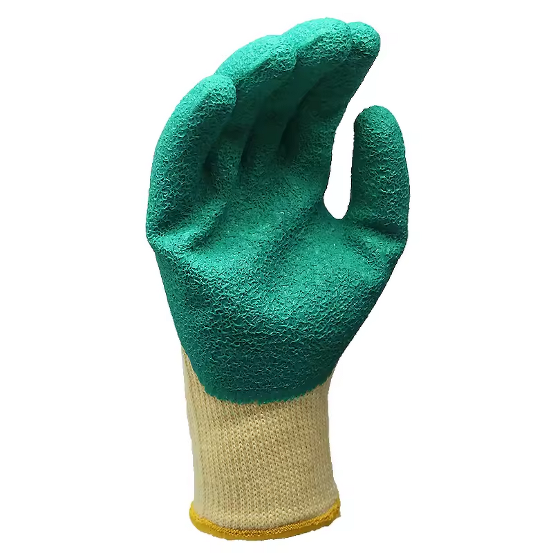 Safety Gloves - Latex Crinkle Coated EN388 for Construction