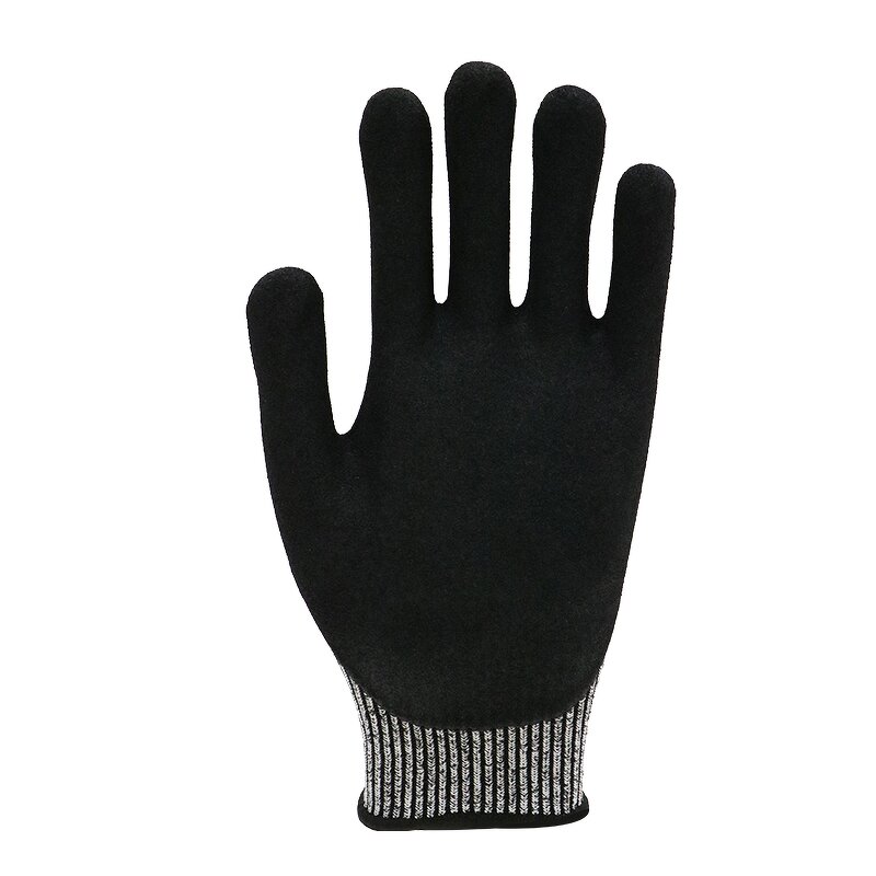 Safety Gloves - Sandy Nitrile Coated Cut Impact for Oil & Gas
