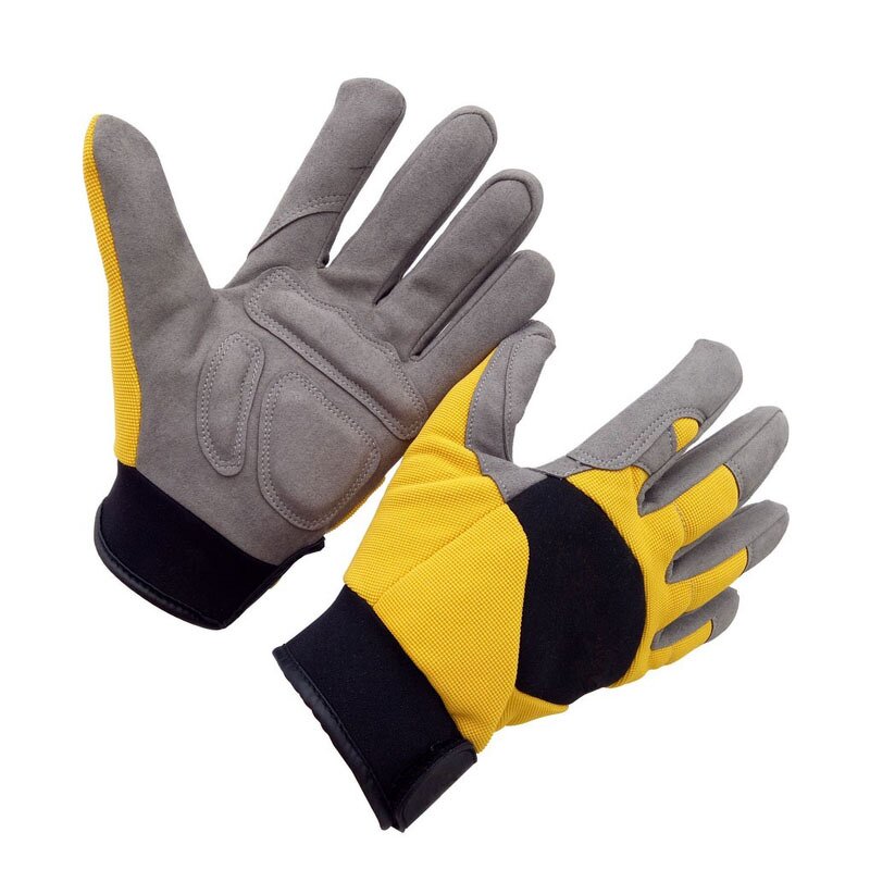 Mechanical Gloves - Synthetic Leather Palm EVA TPR Impact