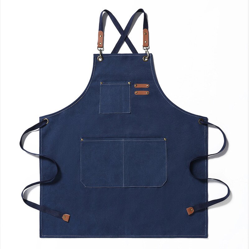 Grill Aprons - Custom Unisex Canvas with Pocket for Cooking