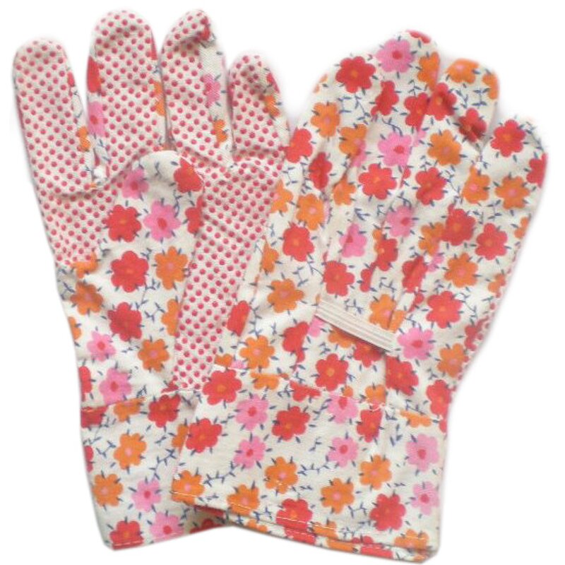 Garden Gloves - Ladies Non-Slip with Soft PVC Dots