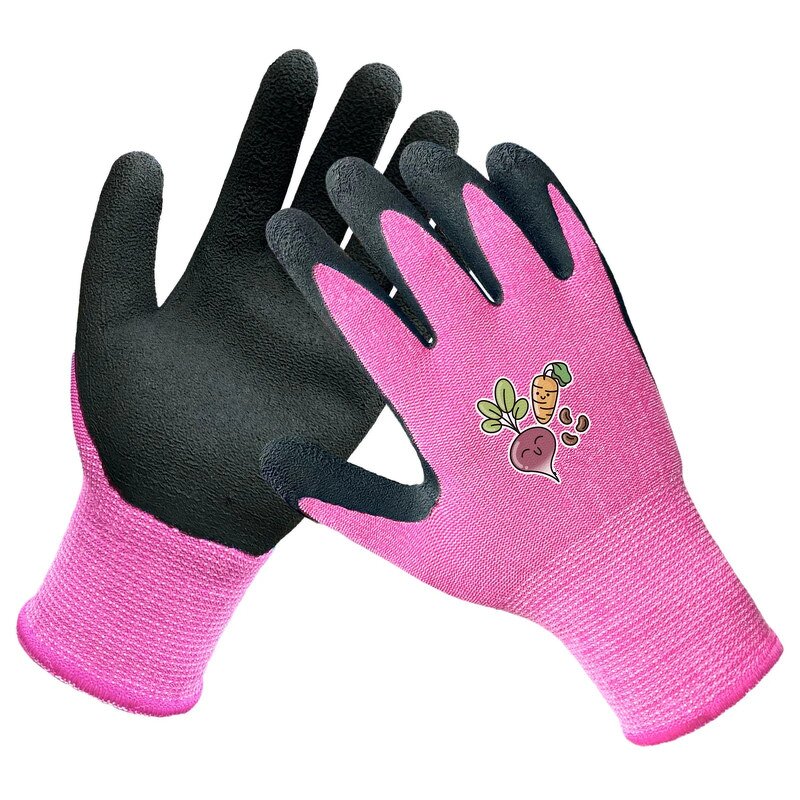 Safety Gloves - Custom Logo Breathable Foam Latex Coated