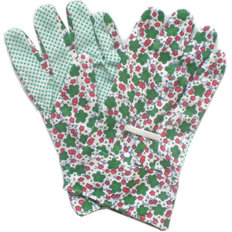 Garden Gloves - Ladies Non-Slip with Soft PVC Dots