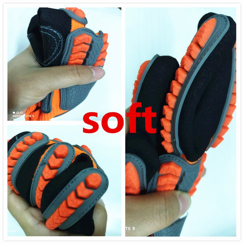 Impact Protection Gloves - ANSI Level 1 TPR Sandy Nitrile Coated