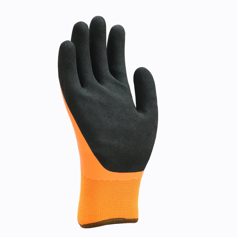 Winter Gloves - Fleece Lined Double Latex Coated Waterproof for Men