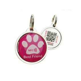 NFC Keychain Manufacturer - Custom Social Media Epoxy Key Ring