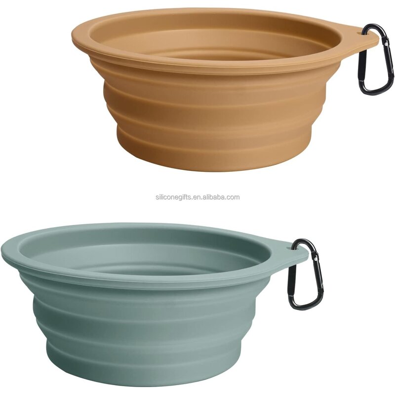 Pet Bowl Supplier - Collapsible Anti-Splash Silicone Plastic Bowl