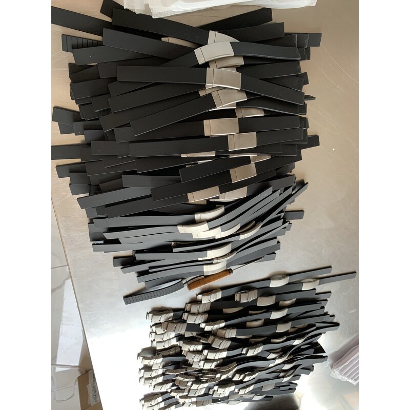 Stainless Steel Bracelet Supplier - Big Chain Men's Silicone Wristband