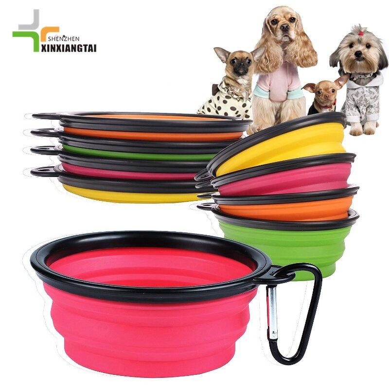 Foldable Dog Bowl Supplier - TPE Silicone Collapsible Portable Travel