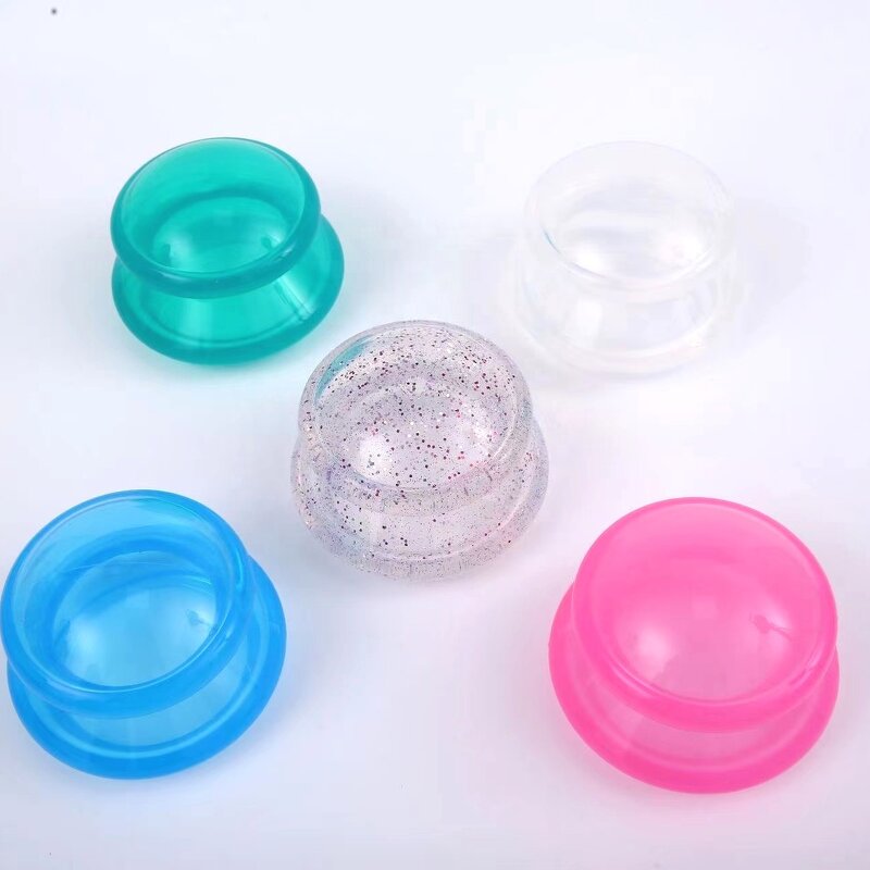 Cupping Set Manufacturer - 4PCS Silicone Jar Cellulite Removal