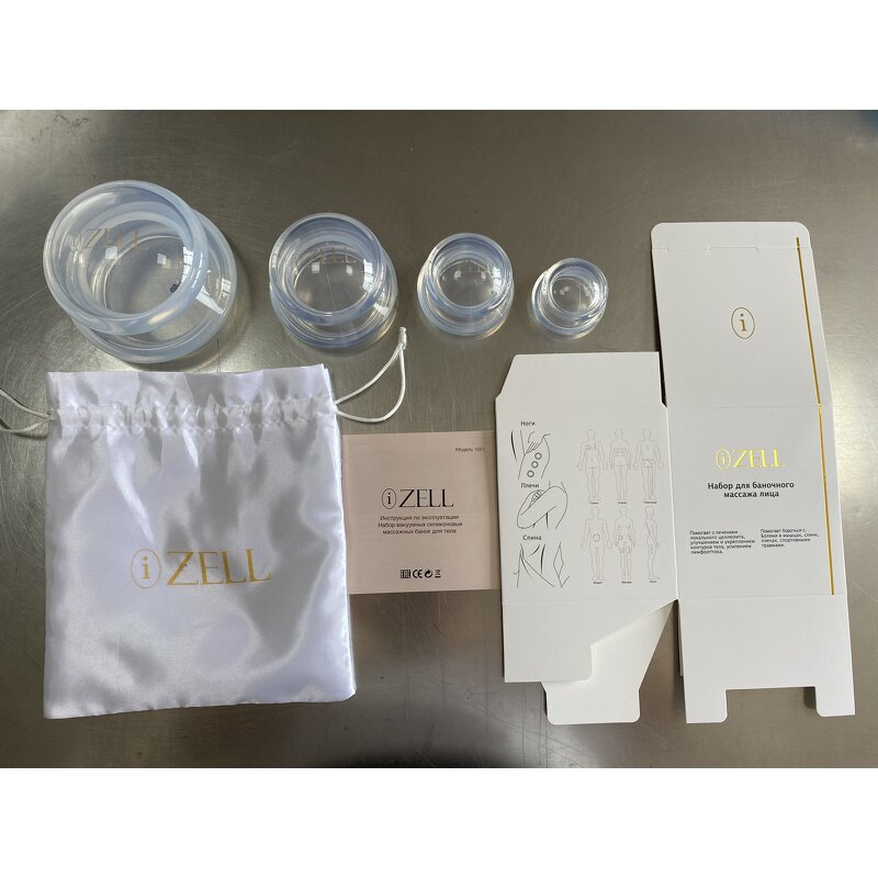 Silicone Cupping Kit Supplier - Transparent Cupping Cups for Massage Therapy