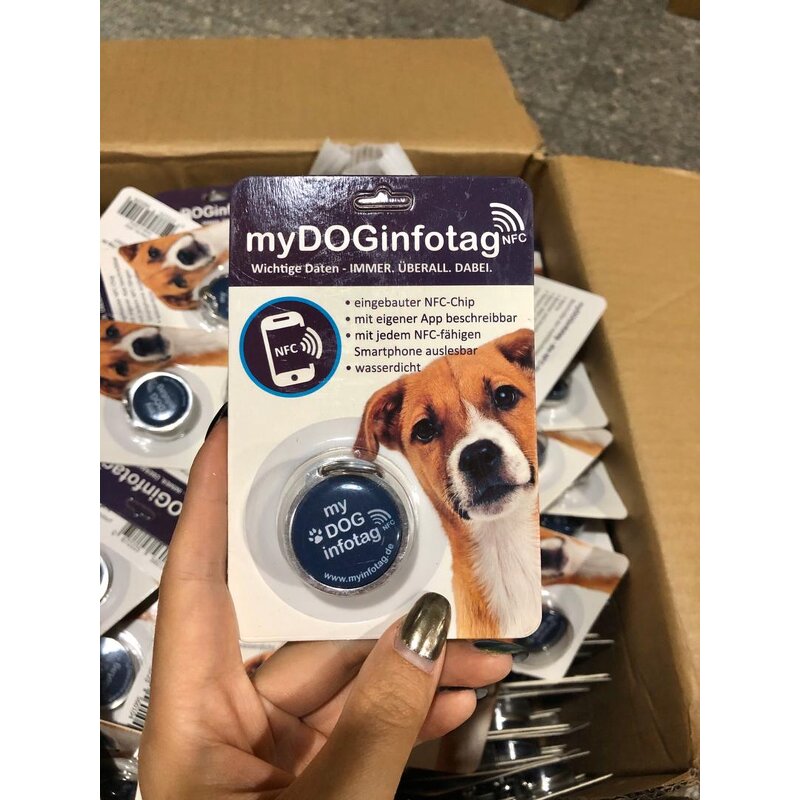 Pet ID Tag Manufacturer - Personalized Silicone QR Code RFID Tracking