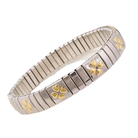 Magnetic Bracelet Manufacturer - Gold Plated Health Care Couple Set