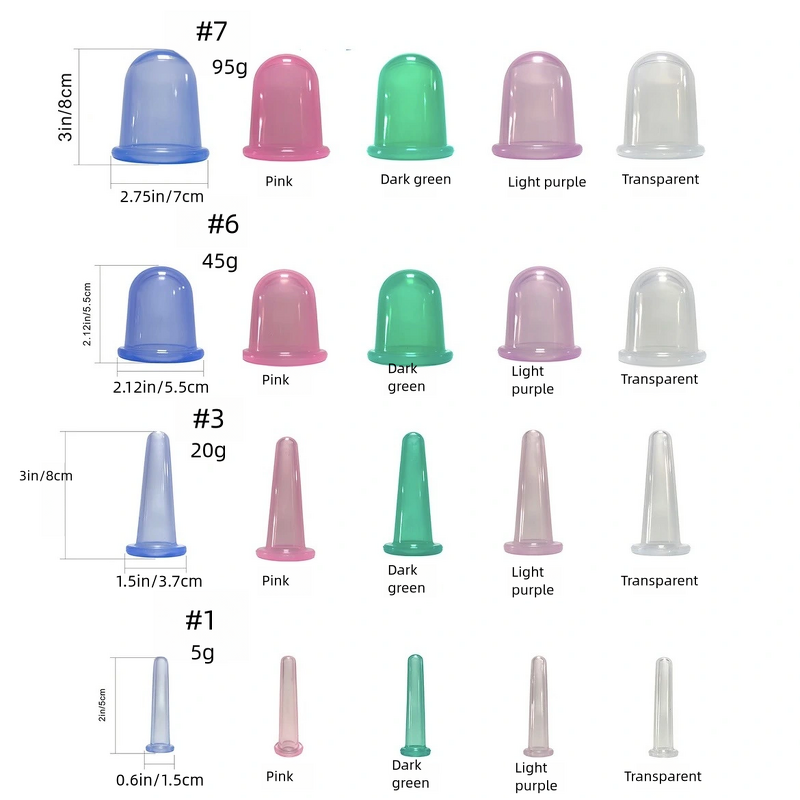 Anti-Cellulite Cupping Set Supplier - Eye Face Vacuum Massage Cup Kit