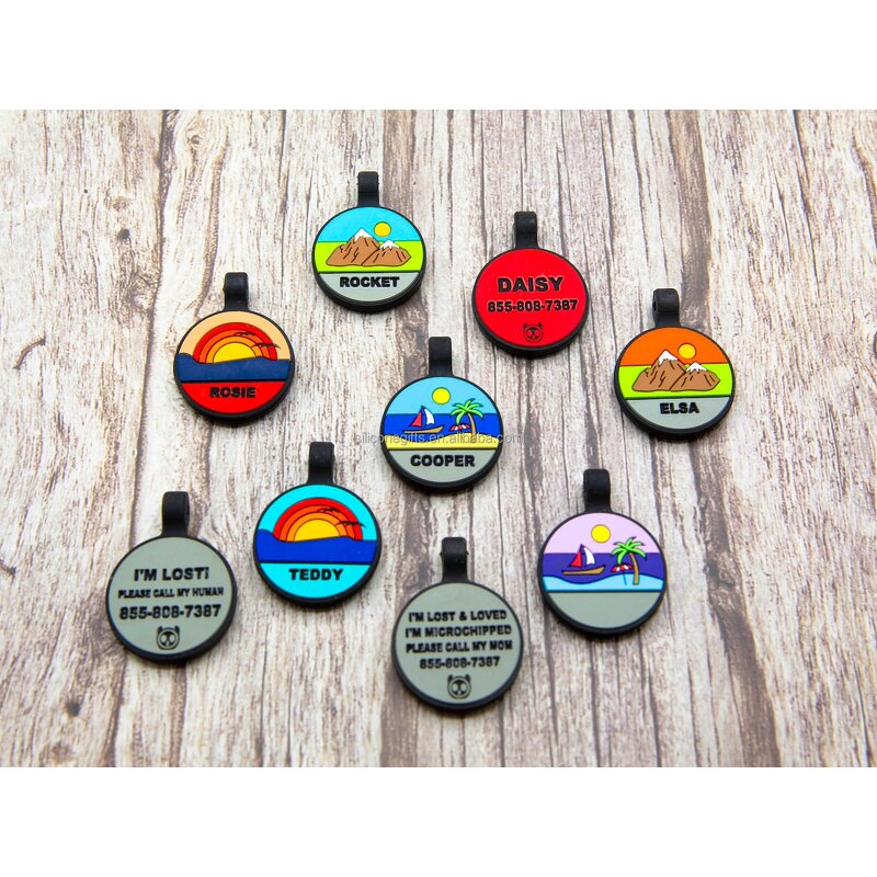 Dog ID Tag Manufacturer - Customizable Stainless Steel NFC QR Code