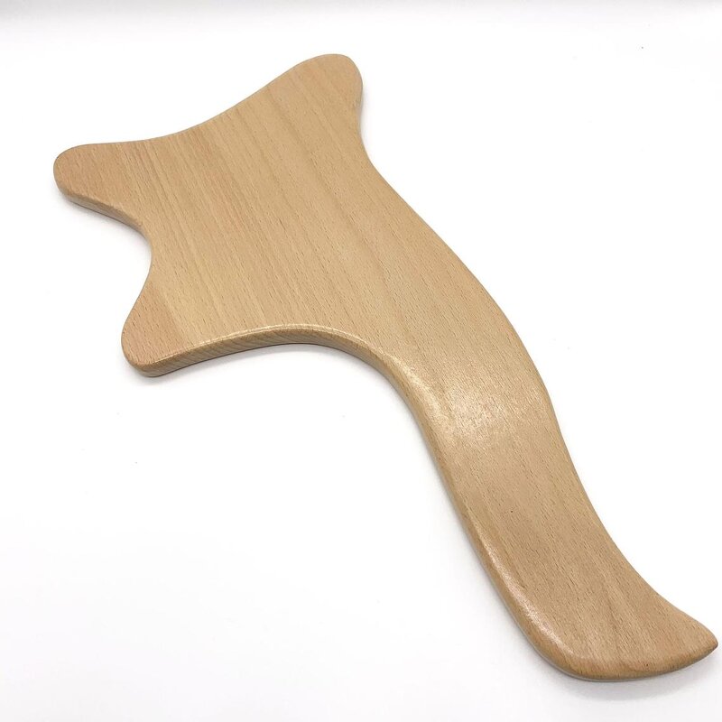Wood Therapy Tool Supplier - Swedish Cup Maderotherapy Facial Massager