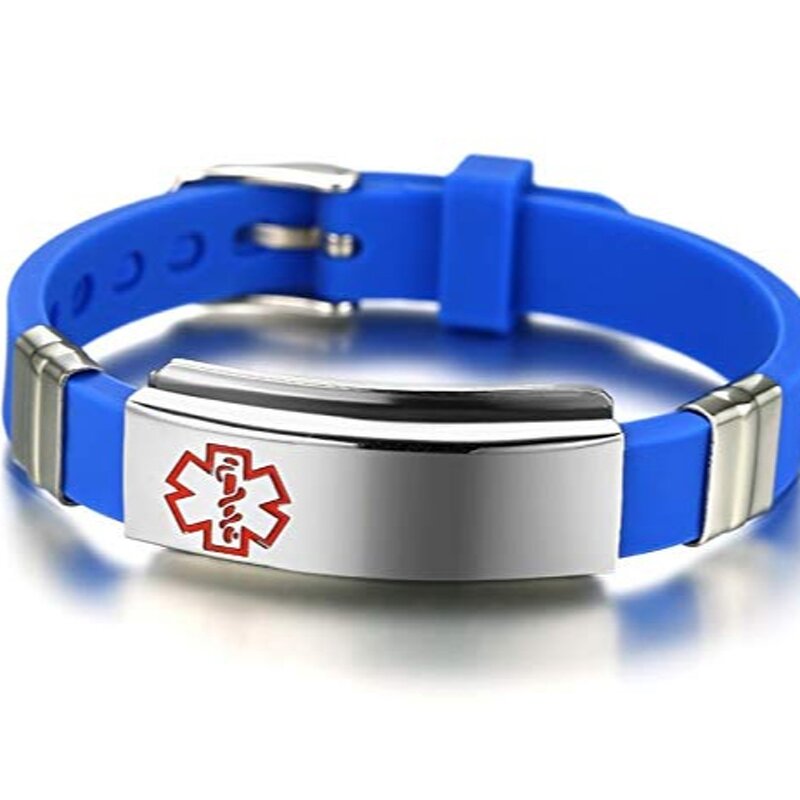 ID Elite Bracelet Manufacturer - Silicone Band Watch-style Buckle