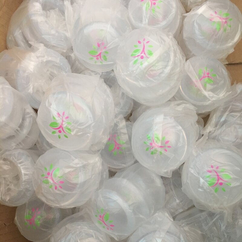 Silicone Cupping Cup Manufacturer - 4 Sizes White Professional Vacuum